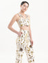 Helios Crop Top Estampado Hongos Tierra | Circe