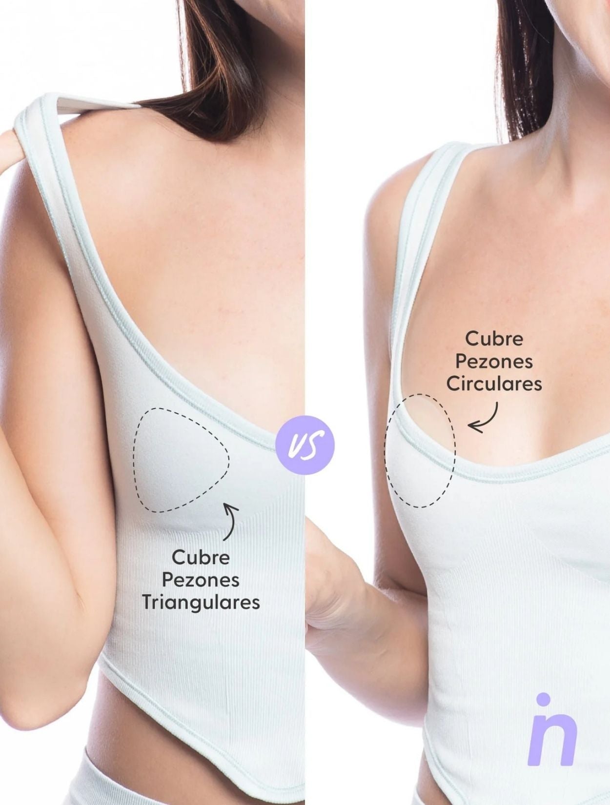 CUBRE PEZONES TRIANGULARES