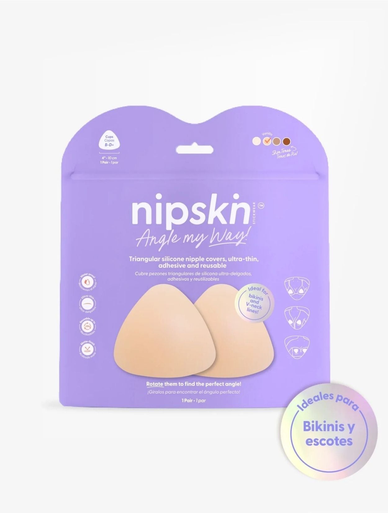 CUBRE PEZONES TRIANGULARES