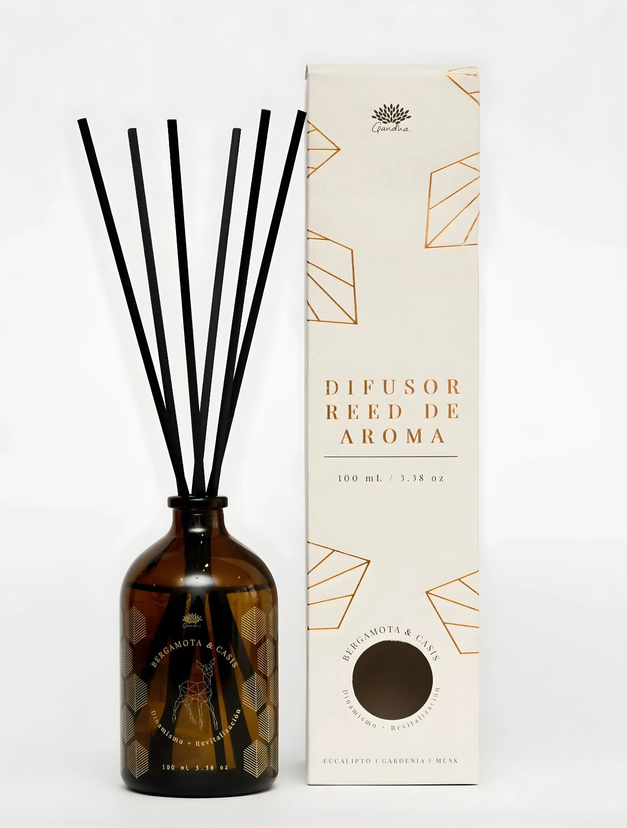 DIFUSOR REED BERGAMOTA & CASIS 100 ML