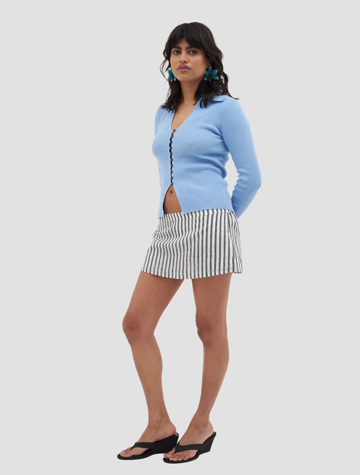 Mini Skort Heliconia Algodón Orgánico | M. Cabrales