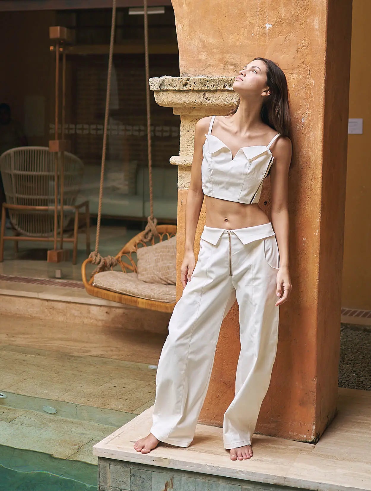 PANTALON FLOR DE SAL