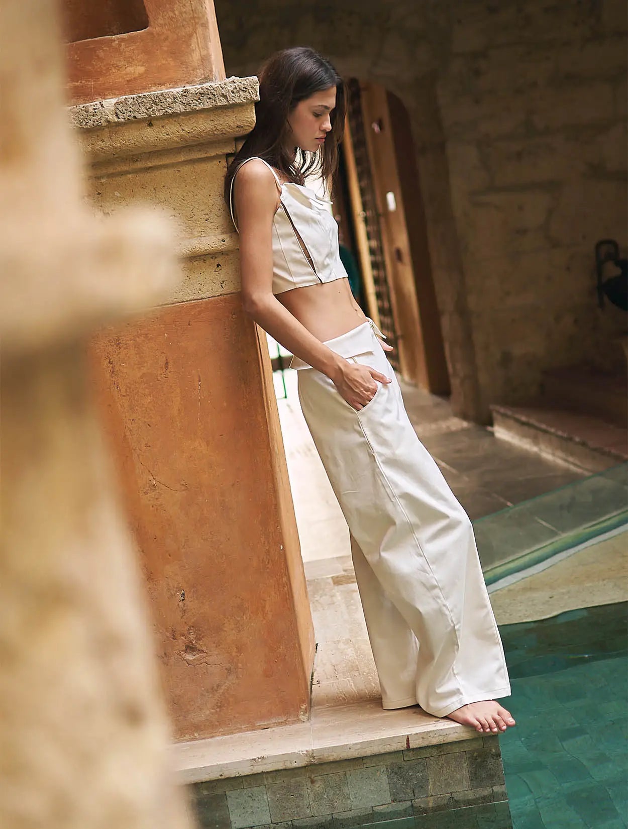 PANTALON FLOR DE SAL