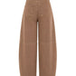 Core Jeans | Jean Barrel Camel Oscuro