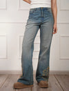 Western Embroidered Jeans | Ropa de Mujer Slow Fashion Jeans Bordado Colombiano x Piani x Casa Precis