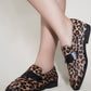 Mocasín Zepia Leopardo en Cuero de Pelo | Sara Pérez