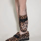 Mocasín Zepia Leopardo en Cuero de Pelo | Sara Pérez