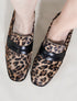 Mocasín Zepia Leopardo en Cuero de Pelo | Sara Pérez