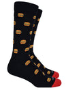 Medias Hamburguesas | Accesorios Colombianos Medias Negras Diseño Exclusivo