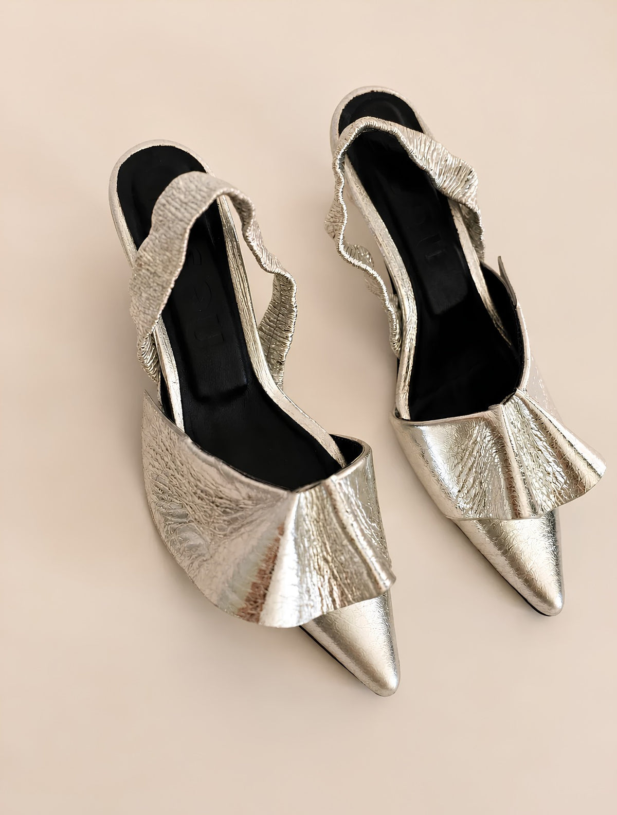 Alessia - Zapatos de Cuero con Acordonado Frontal