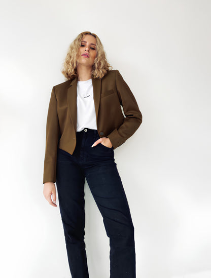 Blazer Cropped New York | Saco Sastre W Studios