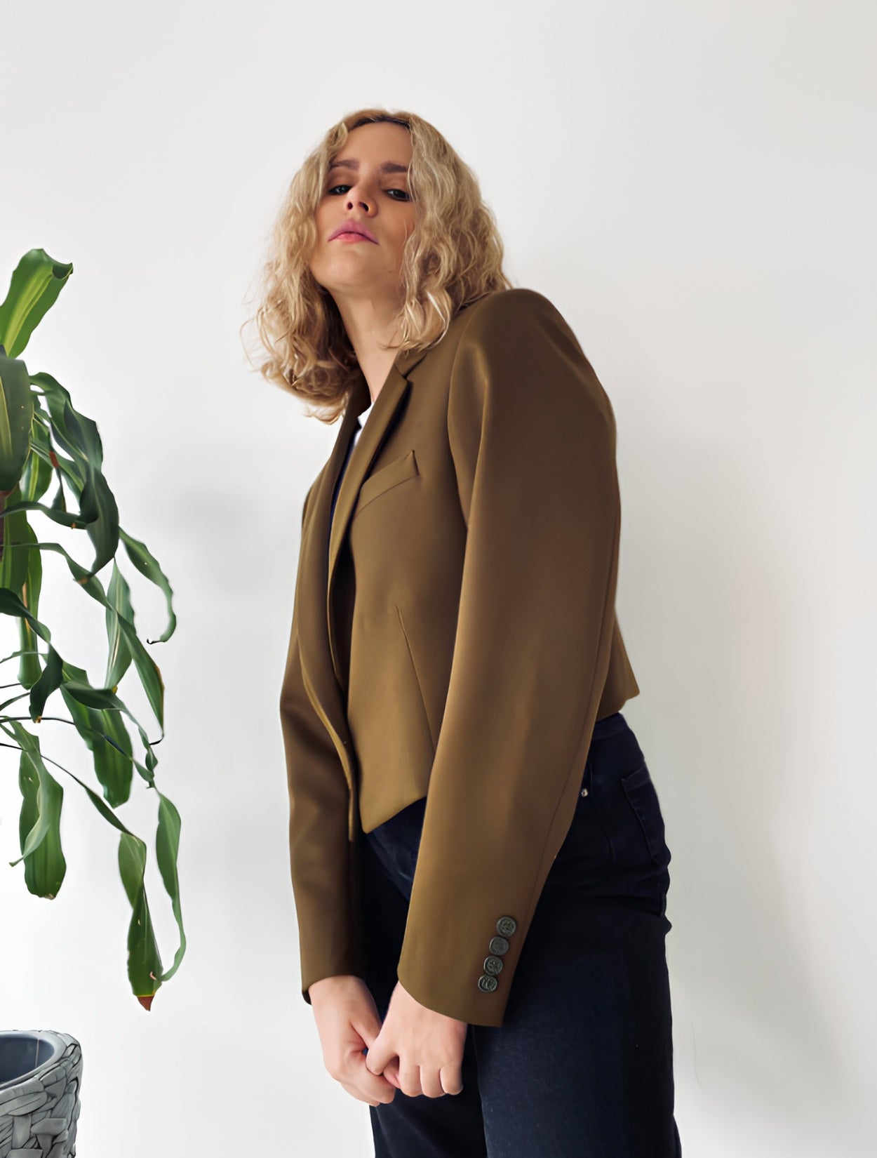 Blazer Cropped New York | Saco Sastre W Studios