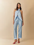 Pantalón Celeste | Casual Elegante 