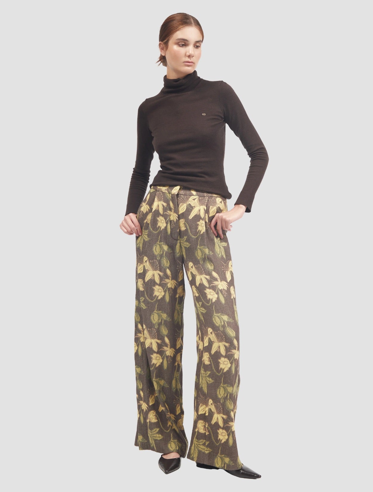 Pantalón Curuba De Lana Y Cashmere | Pantalón de Lana y Cashmere para Mujer