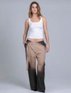 Corteza Pants | Pantalón Cargo Teñido a Mano y Diseño Único