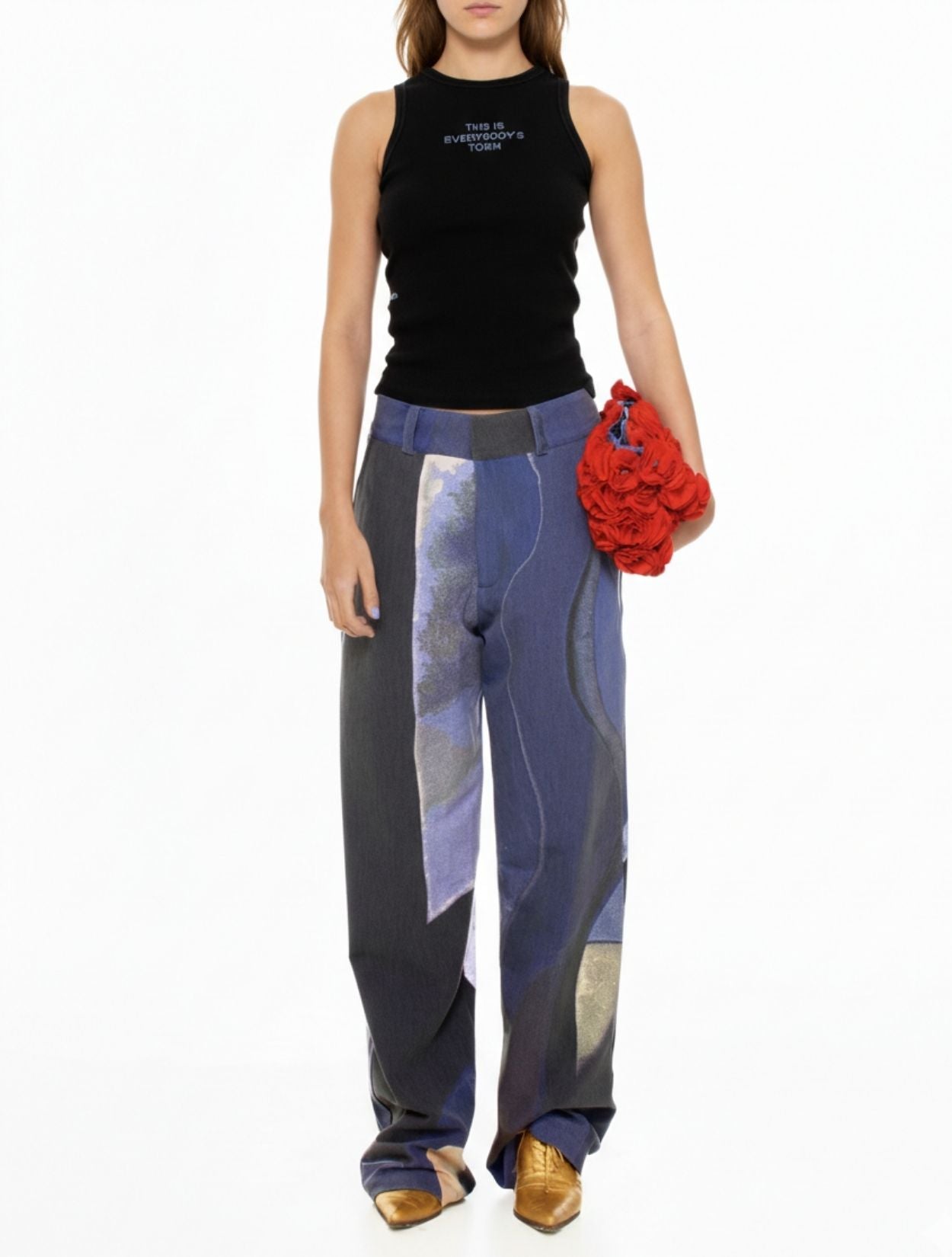 PANTALÓN DIVING DE CORTE RECTO