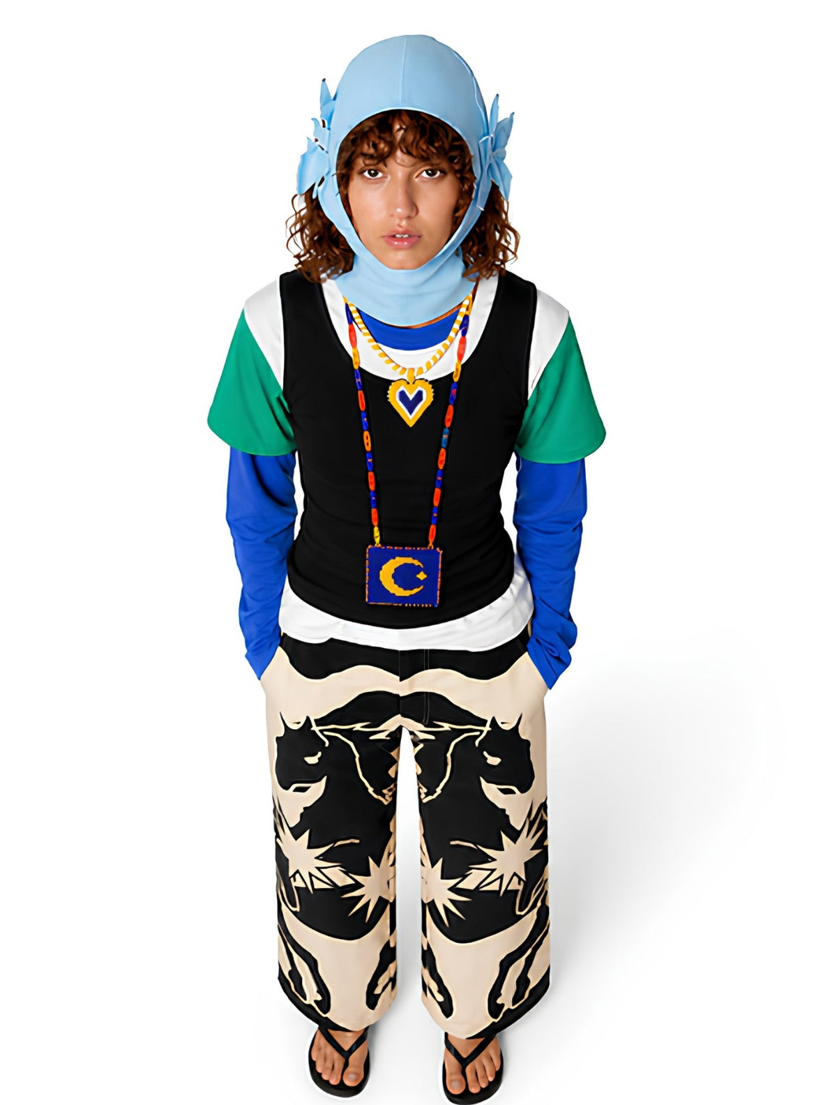 Black Horse Pant | Pantalón Estampado