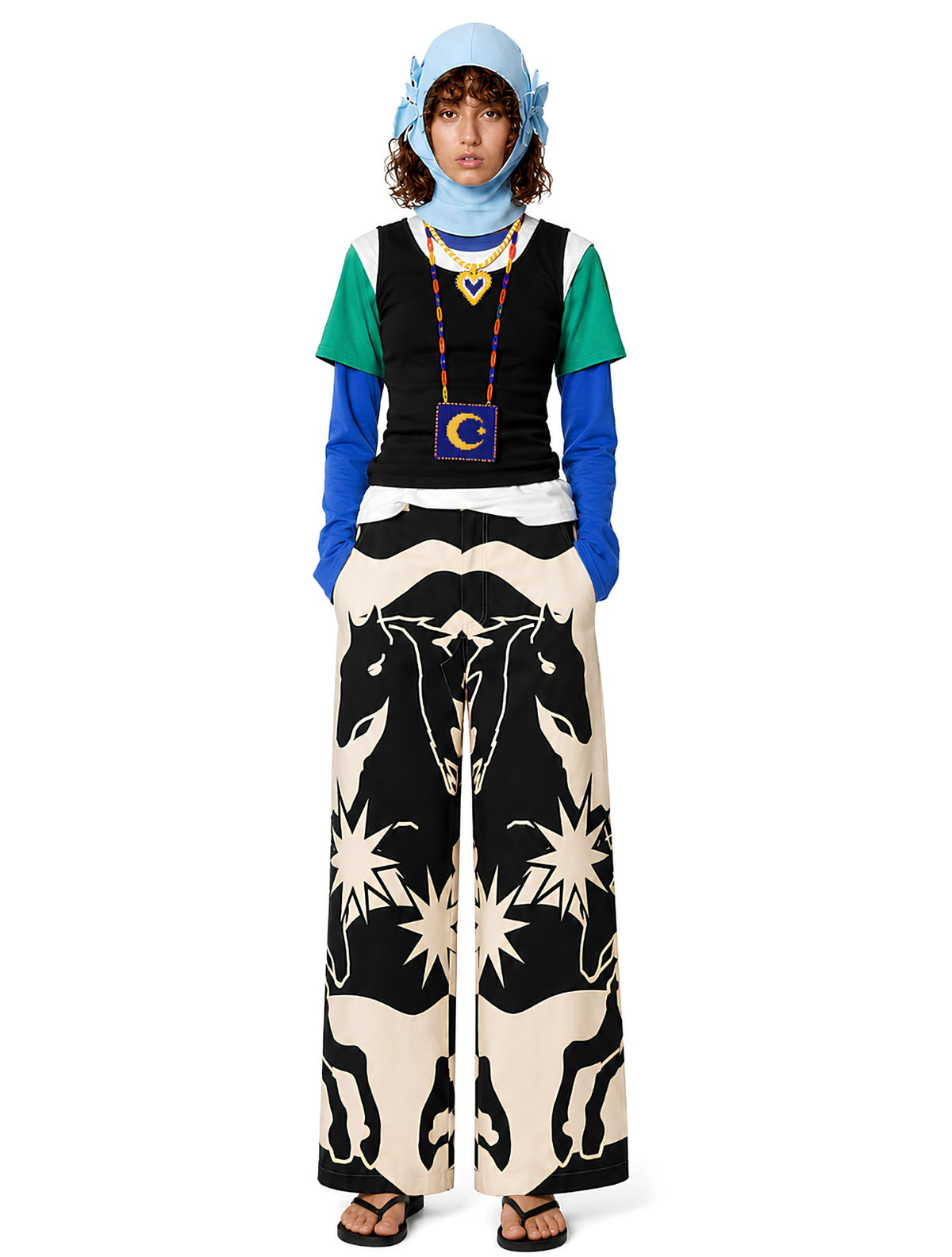 Black Horse Pant | Pantalón Estampado