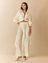 Pantalón Sabine | Wide Leg en 100% Lino