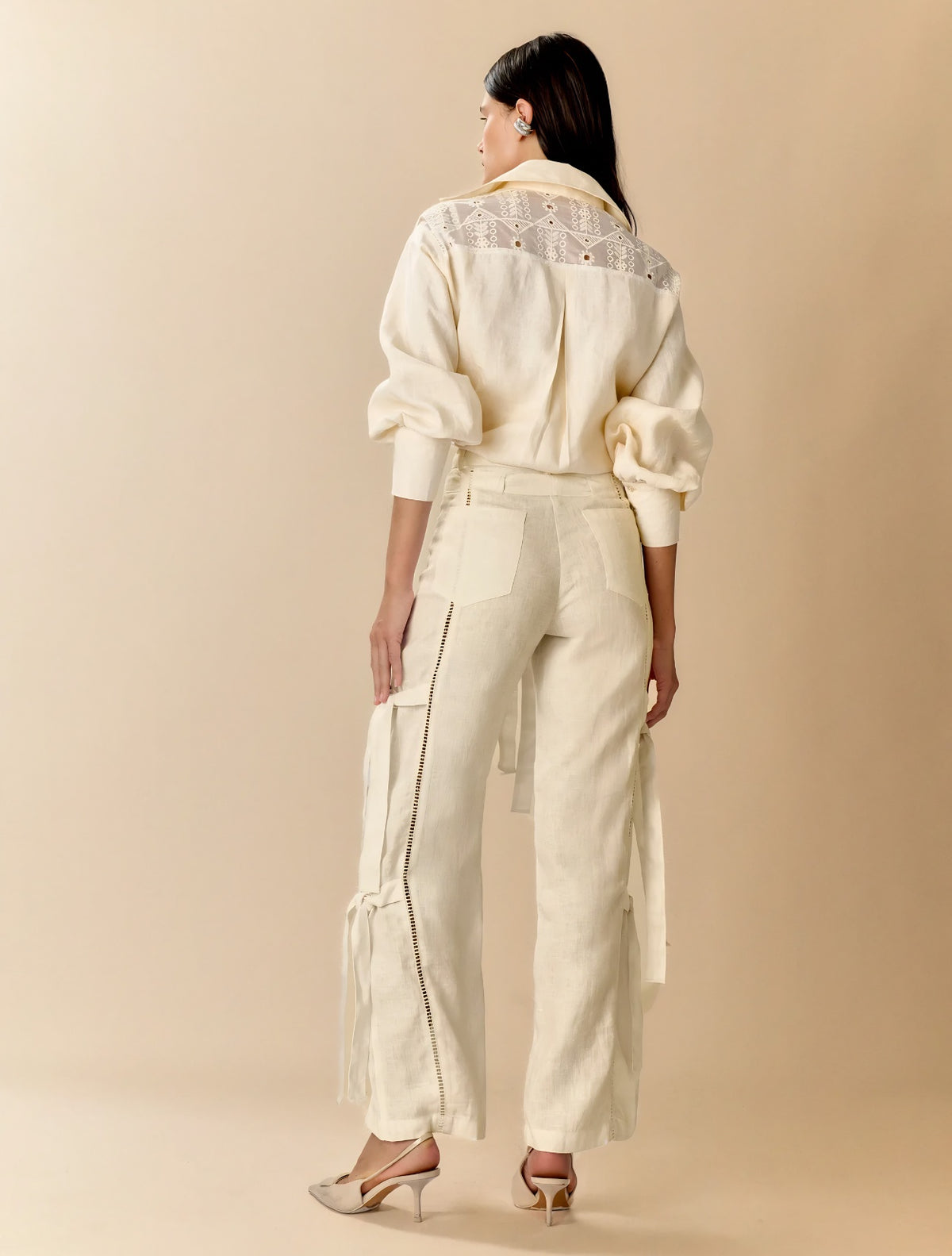 Pantalón Sabine | Wide Leg en 100% Lino