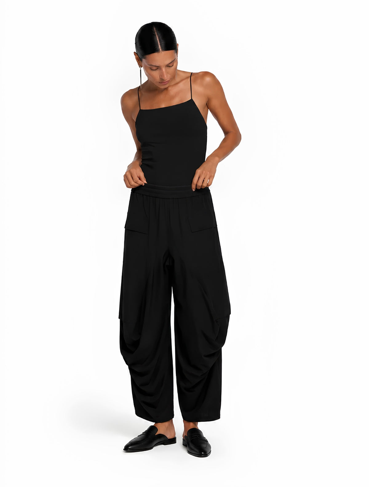 MiaRoma Pants | Pantalón Ancho Tipo Globo