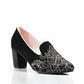 Poème Tacones | Bordados en Lino Taupe