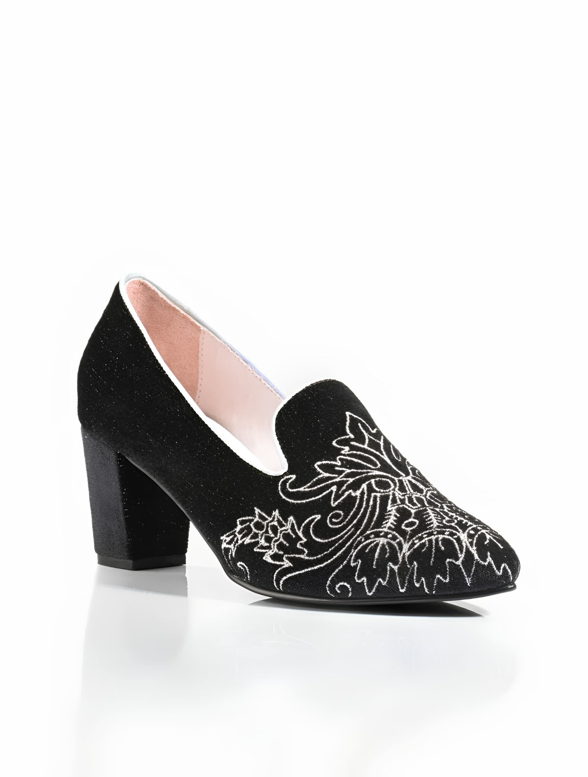Poème Tacones | Bordados en Lino Taupe