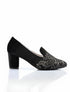 Poème Tacones | Bordados en Lino Taupe