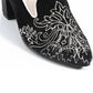 Poème Tacones | Bordados en Lino Taupe