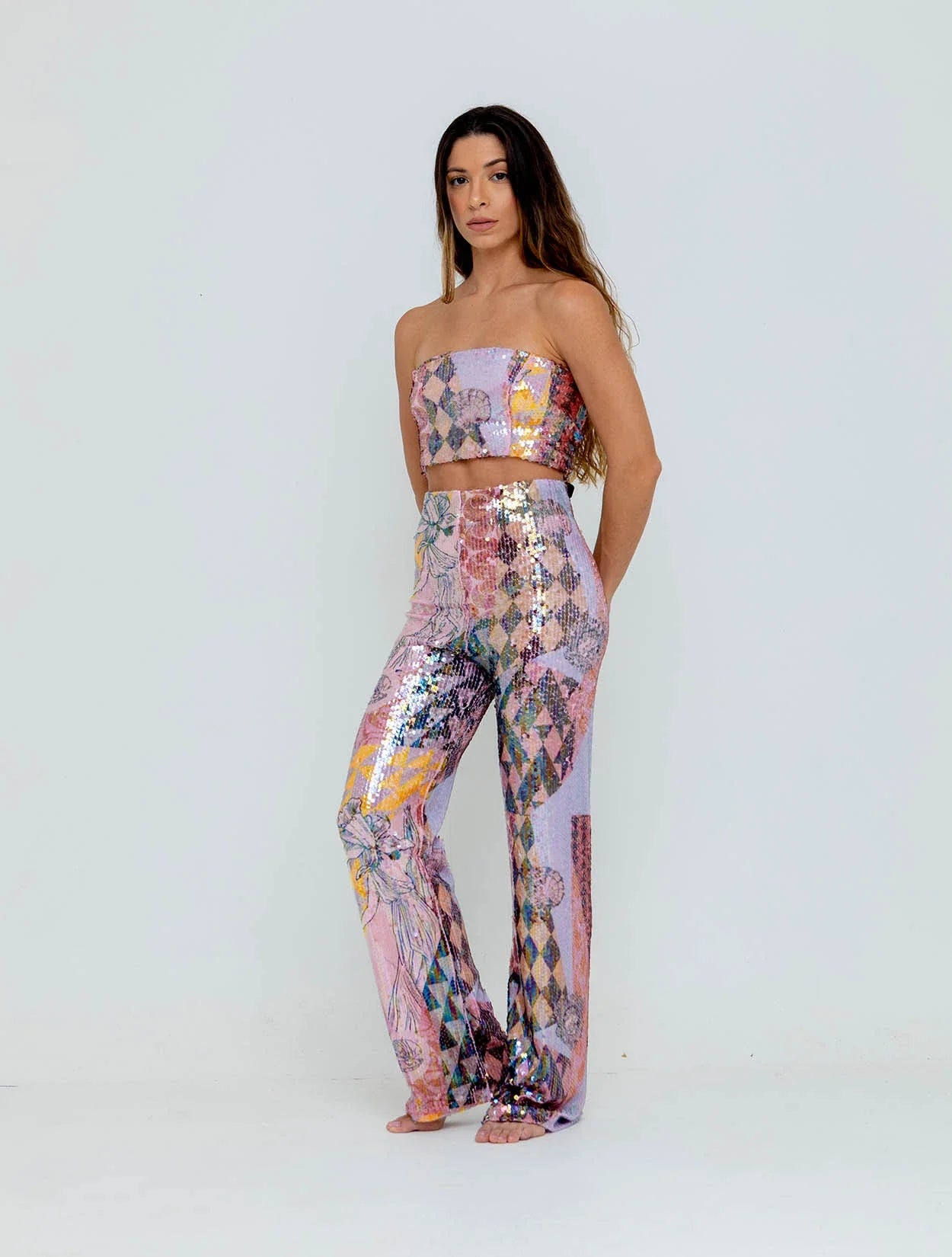 PANTALÓN DE LENTEJUELAS PERSEFONE