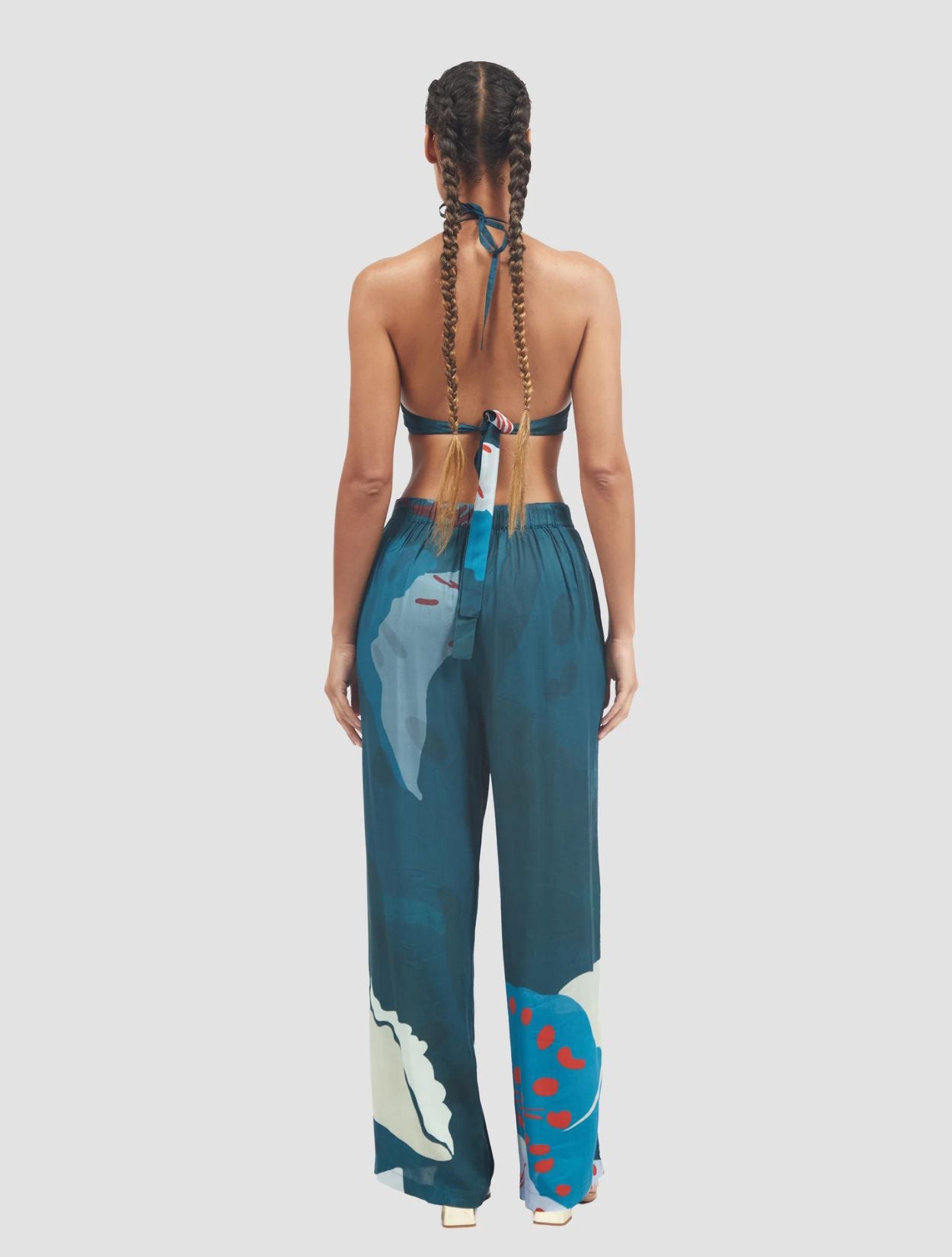 Pantalón Flava en Fibra de Plátano | Manuela Cabrales