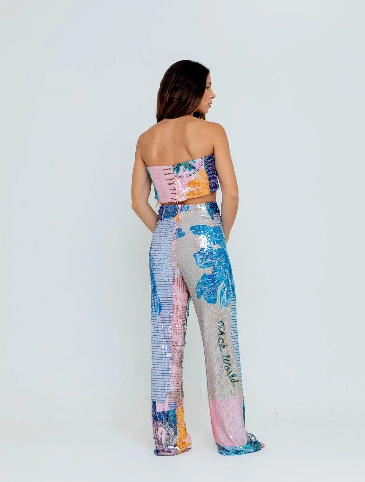 PANTALÓN DE LENTEJUELAS GEA