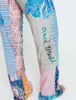 PANTALÓN DE LENTEJUELAS GEA