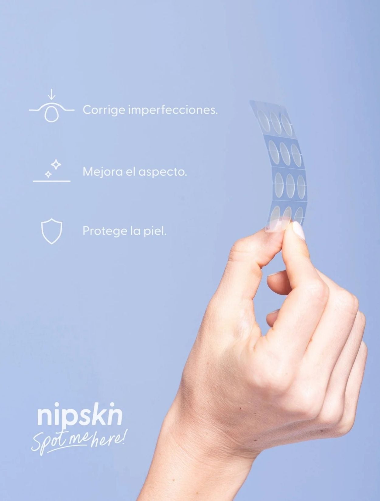 PARCHES INVISIBLES SPOT ME HERE