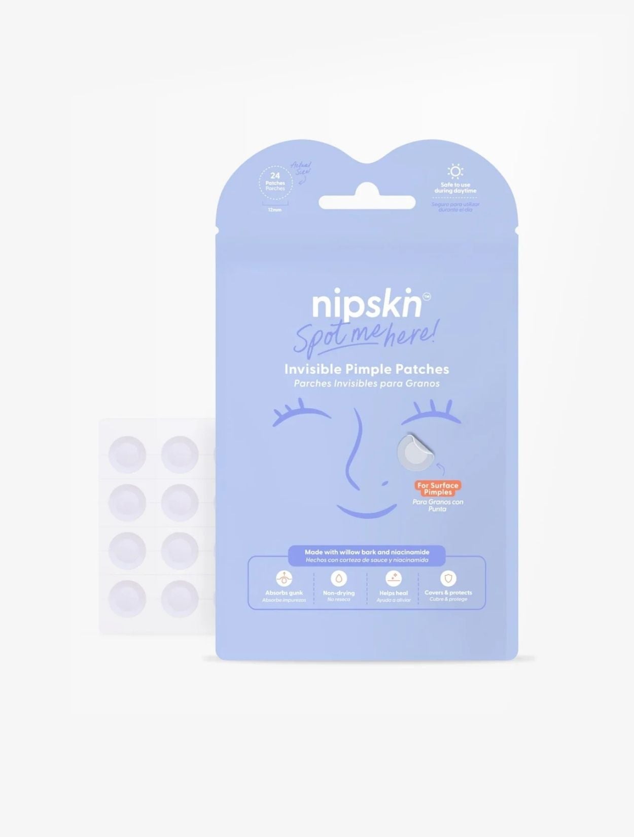 PARCHES INVISIBLES SPOT ME HERE