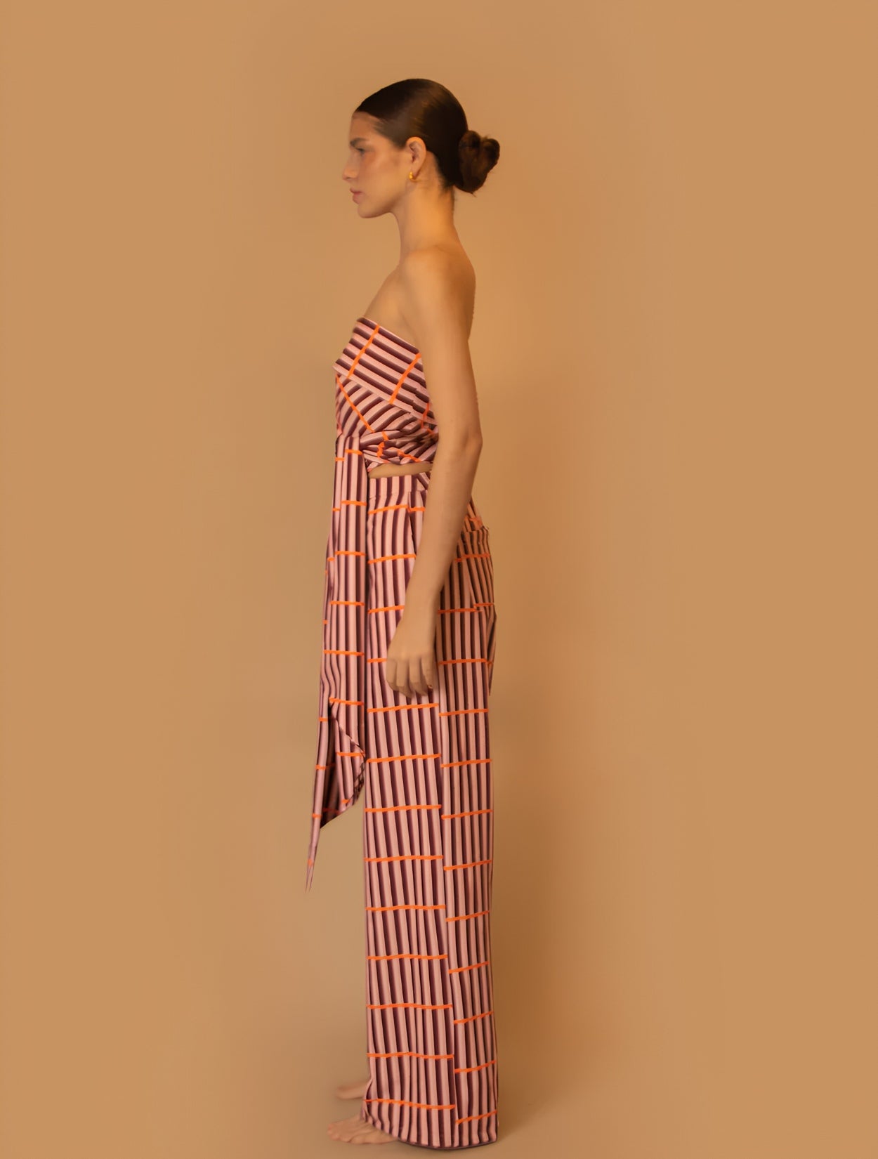 Top de drill Savia Ébano | Top elegante