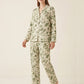 Set Pantalón Silvestre Green | Pijama Algodón Mujer