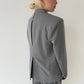 Blazer Negro Sicilia Cruzado en Lana | W Studios