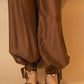 Conjunto de pantalón Terra | Conjunto Elegante para Mujer en Organza Algodón