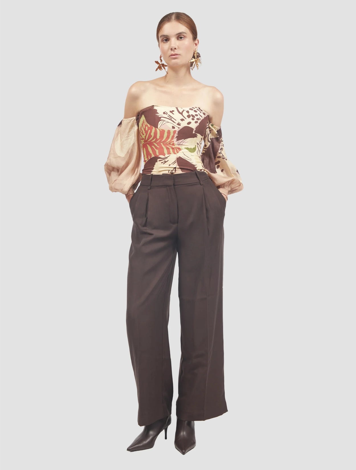 Top de seda Dowiana | Top de Seda para Mujer