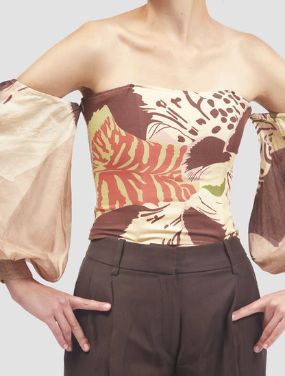 Top de seda Dowiana | Top de Seda para Mujer