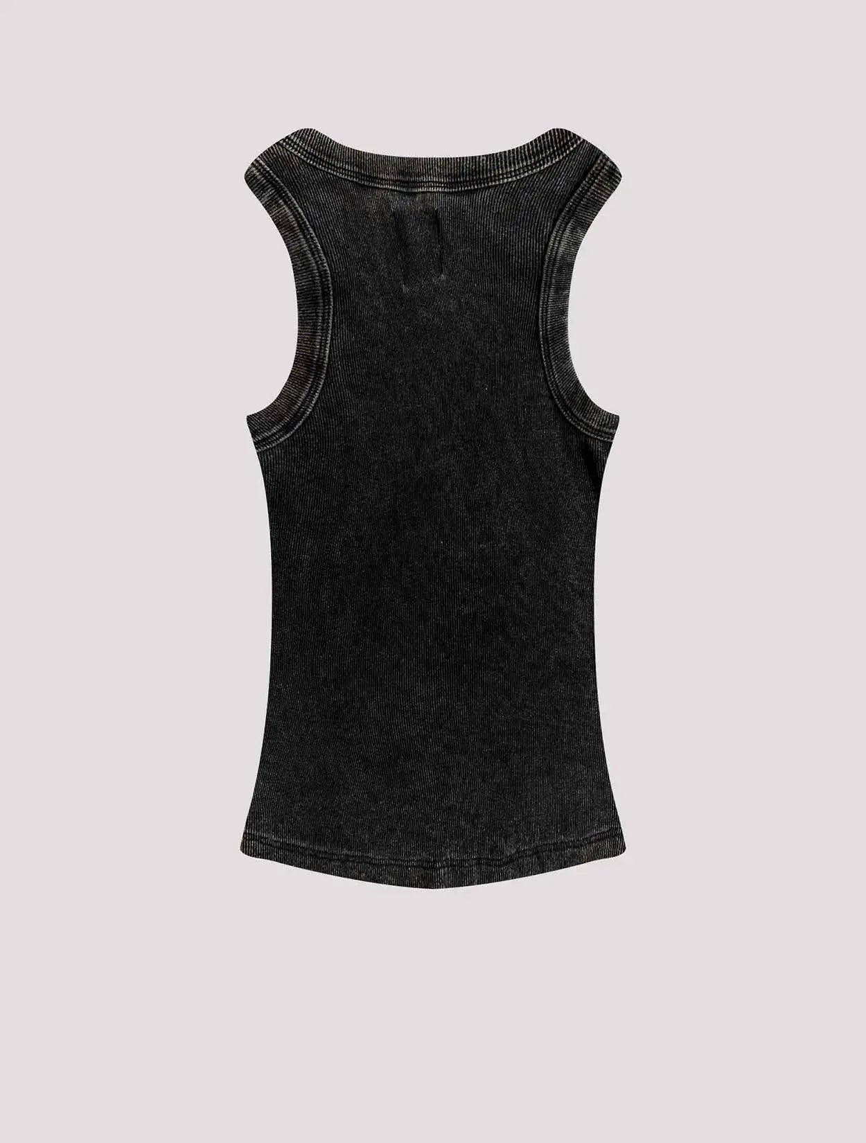 TOP SIN MANGAS ACID WASH