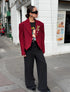 Blazer Croptop Twiggy en Lana | W Studios