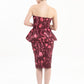 Helios Strapless Pink Estampado Hongos | Circe