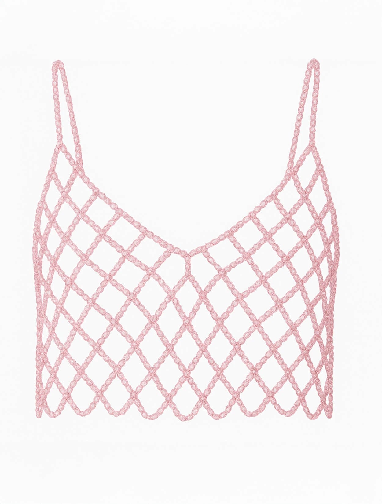 TOP DIAMANTE ROSA