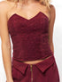 Vino Top | Top Artesanal Colombiano Strapless Bordado