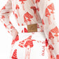 Amanita Pant Tiro Alto Estampado Hongos | Circe