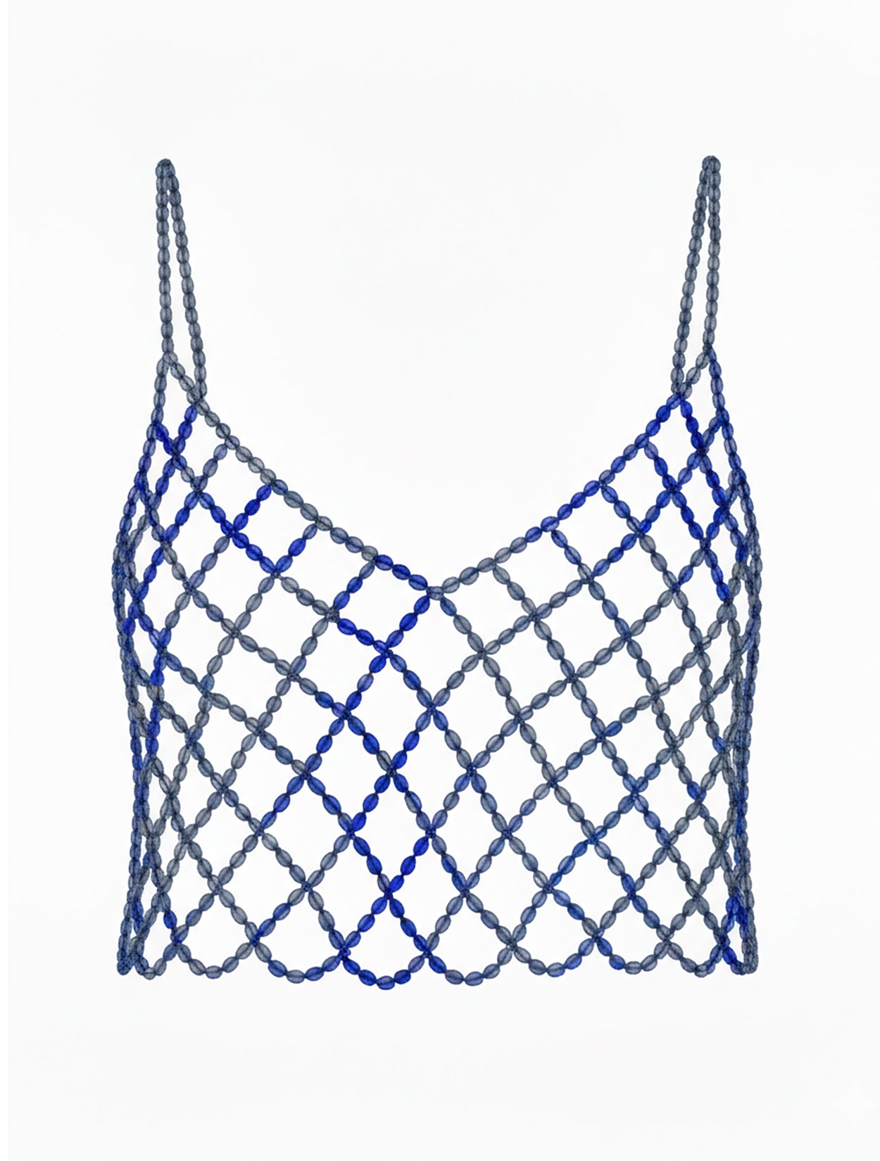 TOP DIAMANTE AZUL GRISÁCEO