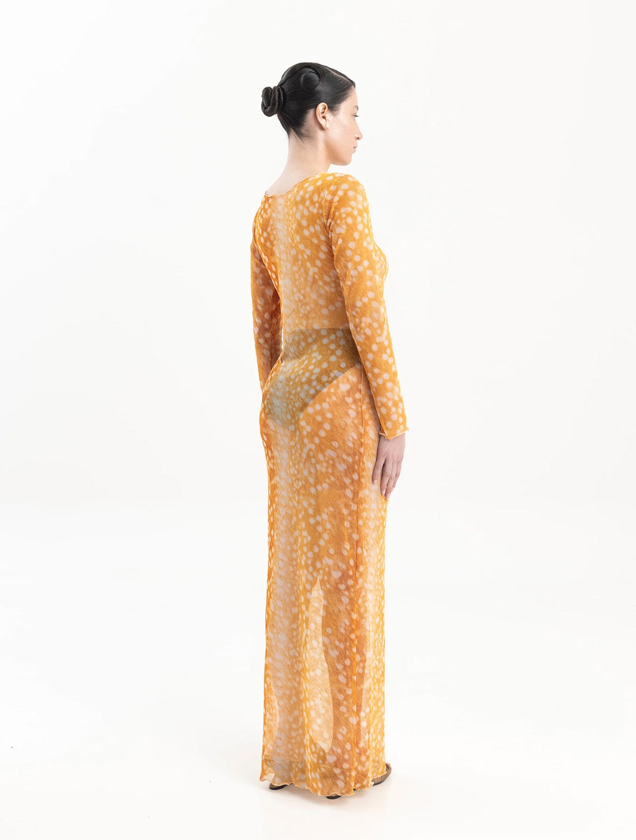 Vestido Mycelium | Ropa de Mujer Slow Fashion Bohemia Colombiana Estampado x Circe x Casa Precis