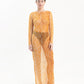 Vestido Mycelium | Ropa de Mujer Slow Fashion Bohemia Colombiana Estampado x Circe x Casa Precis